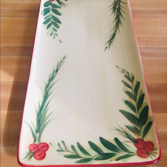 SLAH New Christmas Memories Appetizer Tray NIB - Picture 5 of 5